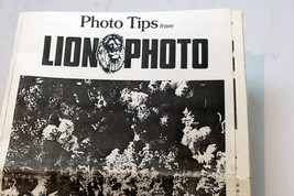 Photo Tips  printed  Lion Photo might be incomplete - as found - £8.98 GBP