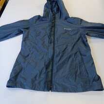 Columbia Omni-Tech RL2436 Women's Blue Full Zip Hoodie Rain Jacket Size Large image 15