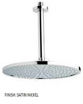 Phylrich K832-015 12&quot; Single-Function Round Showerhead W Shower Arm Sati... - £266.77 GBP