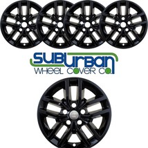 2016-2021 2022 WK Jeep Grand Cherokee 8918-GB 18&quot; GLOSS BLACK Wheel Skins SET/4 - $109.99