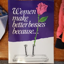 Vintage 1985 Ivory Tower Women make Better Bosses Color Adult Book Magazine - $50.61