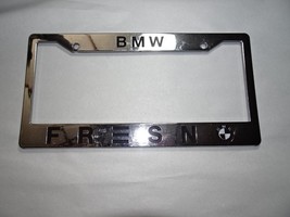 BMW FRESNO License Plate Frame Dealership Plastic - €24,45 EUR
