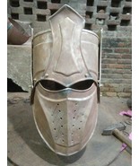 Medieval Great Helmet Battle Ready Heavy Metal Armor Helmet - £261.54 GBP