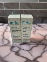 M-61 Vitablast C Serum 2.0 Radiance Boosting VitaminC&amp;E Serum Lot Of 2 - $39.73