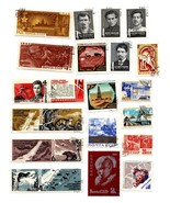 Lot of 19 RUSSIA USSR Postage Stamps 1965-1968 Historical Politica Sovie... - £6.30 GBP