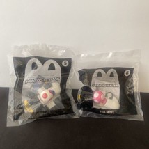2022 McDONALD&#39;S Mario Kart Nintendo Happy Meal Toys #8 Toadette &amp; #5 Toad - £6.09 GBP