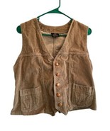 Vintage 1980&#39;s Sears Contemporary Sportswear Corduroy Vest Men 42R - $627.17 MXN