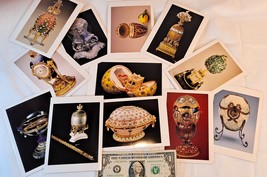 Lot of 12 -  Fabergé: The Imperial Eggs Postcards.  1989 - £38.40 GBP