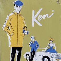 Vintage Mattel Ken Doll Carrying Case 1962 Gold - $20.18