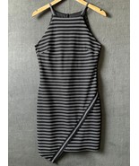 Fortune + Ivy Dress Sleeveless Black White Asymmetrical Stripe - Women&#39;s... - $360.79 MXN