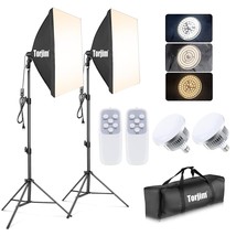 Softbox Photography Lighting Kit, Professional Photo Studio Lighting Wit... - £102.98 GBP