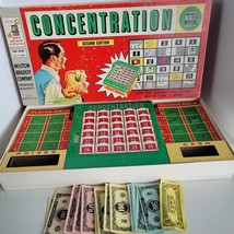 Concentration Board Game 2nd Edition 1958 Milton Bradley Vintage As Seen On NBC - £38.23 GBP