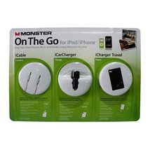 * Travel charger with USB connector charges your iPod, iPhone and more from any - £19.40 GBP