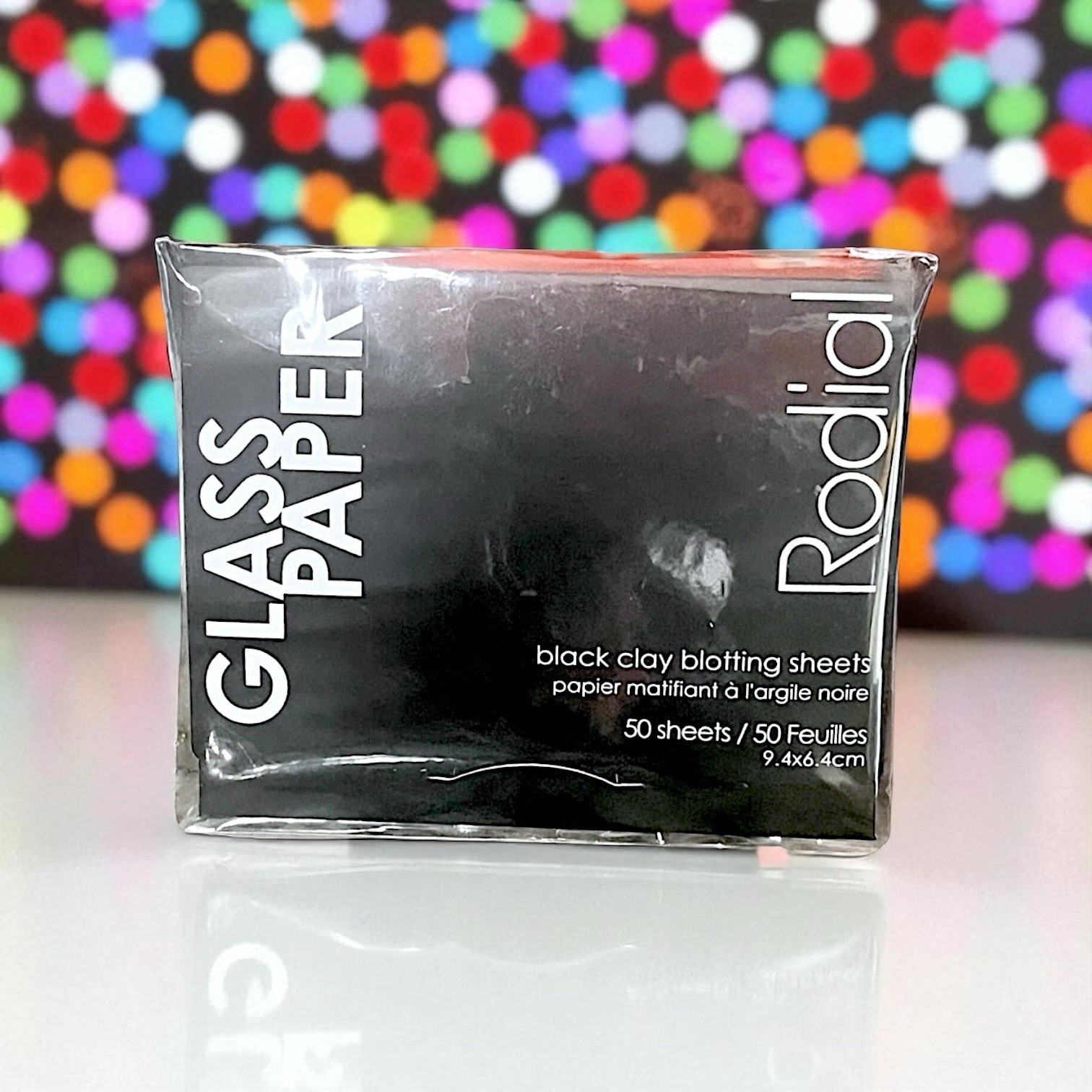 RODIAL Glass Paper Black Clay Blotting Sheets - 50 sheets Brand New in P... - $17.33