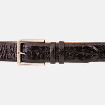 Randor Black Leather Belt image 2