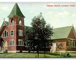 Catholic Church Camden Maine ME UNP DB Postcard Y7 - $2.92