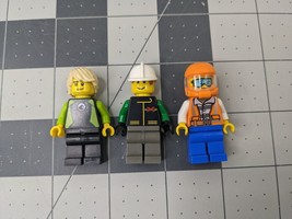 Lego City Surfer Racing Engineer Man Minifigure Lot - $13.45