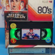Never Say Never Again, Classic Retro VHS Tape Night, James Bond 007 Lamp... - £16.55 GBP