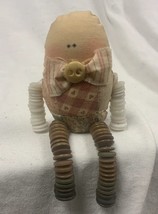 Humpty Dumpty Plush with Buttons 3.5” - $6.20