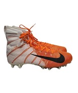 Nike Vapor Untouchable 3 Elite AO3006-118 Men Sz 15 White Orange Footbal... - £77.90 GBP