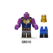 R011 cr012 super heroes movie series thanos kingpin mini assembled building block figur thumb200