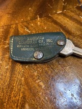 Vintage Car Dealership Key Chain Chevrolet Gm - £27.09 GBP