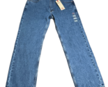 Levis 505 Jeans Mens Size 38 x 30 Regular Straight Medium Wash Blue Deni... - $24.99