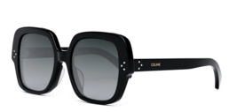 Celine CL40241F Women Black Oversized Square Sunglasses Shades 55-19-140... - £209.58 GBP