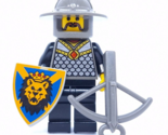 Lego Castle Minifigure cas247 Knights Kingdom I - Knight 2 (6098 6091) - $9.33