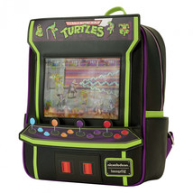 Teenage Mutant Ninja Turtles Arcade Mini Backpack By Loungefly Multi-Color - £72.09 GBP