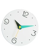 Moro Design Point Line Wall Clock non Ticking Silent Modern Clock (Numer... - $103.42 CAD