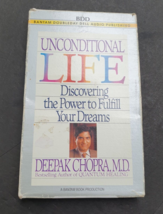 Unconditional Life AudioBook 2 Cassettes Deepak Chopra - £14.89 GBP