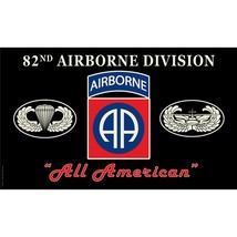 U.S. Army 82nd Airborne Division All American Flag with Grommets 3ft x 5ft - £11.92 GBP