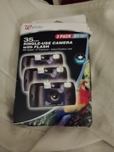 Walgreens Disposable Cameras Single Use 3 Pack -1, 35mm Exp. 11/2011 Total 81 - $20.16