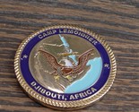 USN Camp Lemonnier Djbouti Africa Commanding Officer Challenge Coin #20W - £19.71 GBP