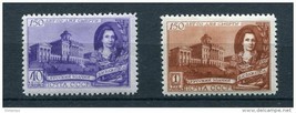 Russia/USSR 1949 Sc 1386-7 MI 1367-8 MLH V.Bazhenov and Lenin Lirary Moscow CV $ - £5.48 GBP
