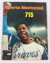 Apr 15 1974 Sports Illustrated Magazine Hank Aaron 715 HR Record - £15.79 GBP