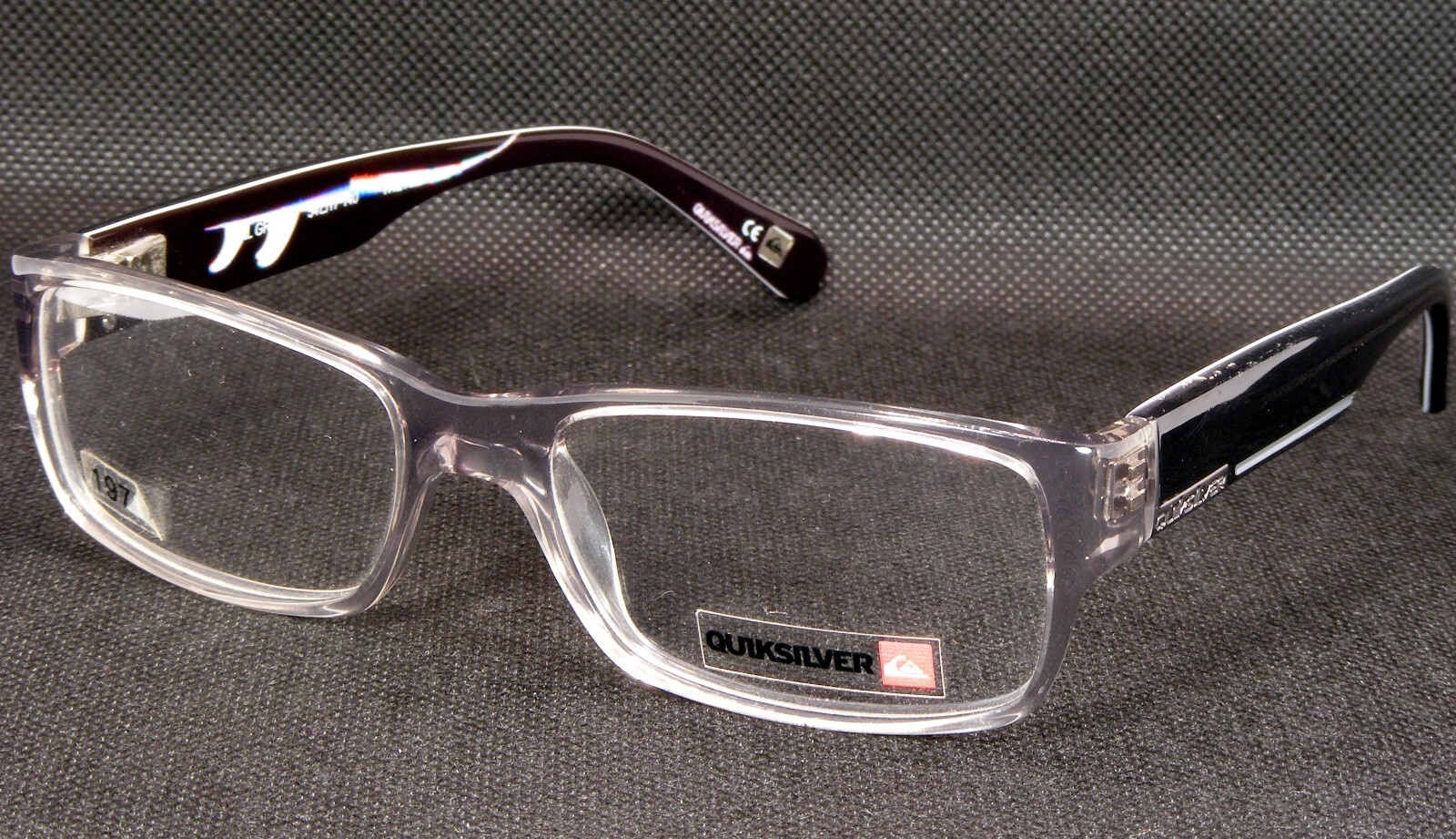 Quiksilver EARL GREY The Amp II Trasparente Grigio EQYE00000 / Vista 54-... - $118.16