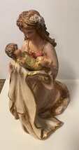Virgin of Tenderness 7.75" Hand Painted  Statue, New Colombia Free Shipping L084 - $1,374.89 MXN