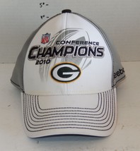 NFL 2010 Conference Champions Green bay Packers One Size Fits all Hat Ca... - $298.68 MXN