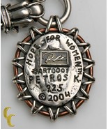 Petros K. 2004 &quot;Hope For Women&quot; Sterling Silver .925 Designer Toggle Cha... - $36,897.76 MXN
