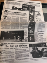 Red Sox Boston Globe October 3 1986 MLB Clemens Seaver Jim Rice Boggs Evans - £13.70 GBP