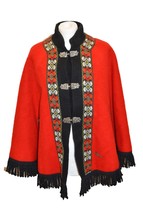 Norwegian Wool Cape by Fjord Fashion Bunad  100% Wool  Size 40 - £194.62 GBP