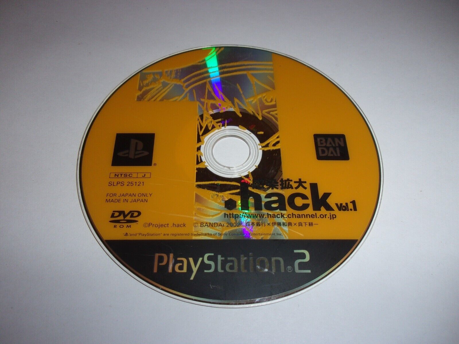 Dot Hack Vol.1 - Sony Playstation 2 PS2 NTSC-J - Bandai 2002