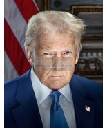 PRESIDENT DONALD TRUMP OFFICIAL 2025 WHITE HOUSE PORTRAIT 8X10 PHOTO - $11.32