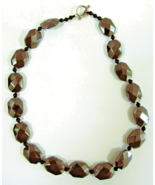 Nak Armstrong Sterling, Onyx and Faceted Hematite Choker Necklace - $2,803.70 MXN