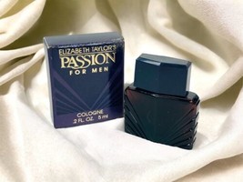 Passion For Men By Elizabeth Taylor Cologne Edc Mini 5ml Extremely Rare Vintage - £10.37 GBP