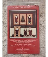 Country Appliqués Old Kris Kringle Quilt Pattern 1991 Santa Wallhanging ... - $8.54