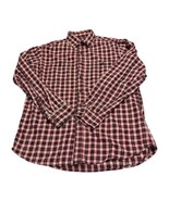 Faded Glory Multicolor Plaid Button-Down Long Sleeved Men’s Shirt Size M... - £16.34 GBP