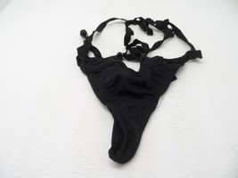 Adore Me Women&#39;s Risque Thong Panty 00462 Black XL - $4.74